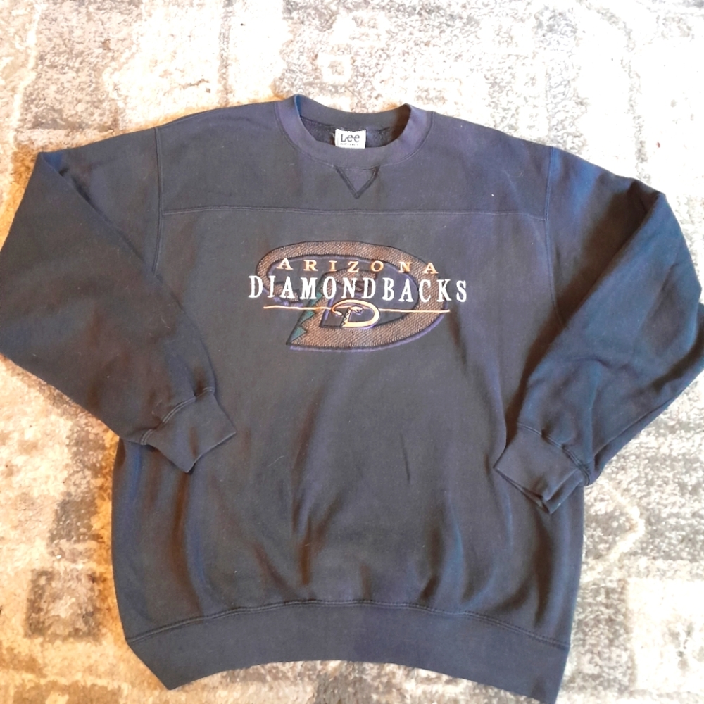Vintage 90s Lee sport Arizona Diamondbacks crew neck sweatshirt mens size large